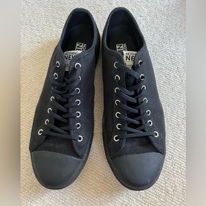 Nothing New Women’s Classic Low Top Black Shoes- Size 11 (New)